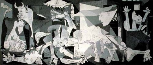 Le célèbre tableau « Guernica »