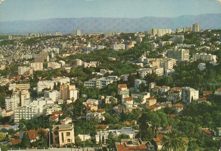 Vue à vol d'oiseau de la capitale algérienne